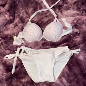 White bikini